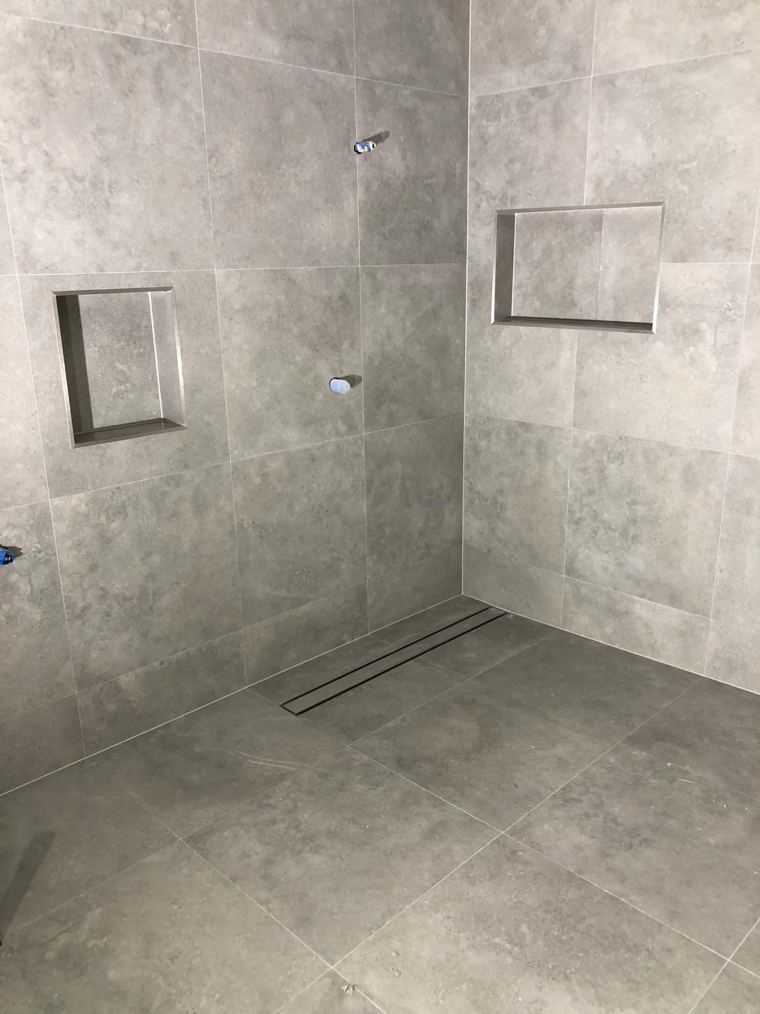 Bathroom tiling project